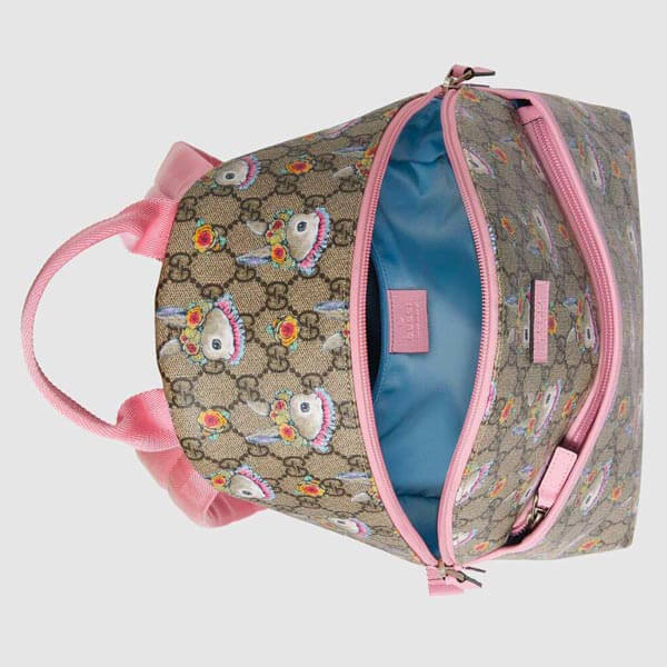 人気コラボ◆グッチ×ヒグチユウコ◆プリント バックパックコピー◆2種 271327 22AAN 8387